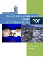 Sector Manufacturero Salvador 2009