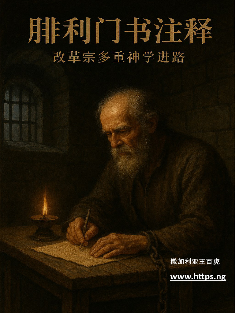 腓利门书注释改革宗八重神学进路| PDF, image size:768x1024