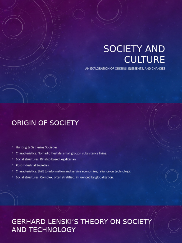 Society and Culture | PDF
