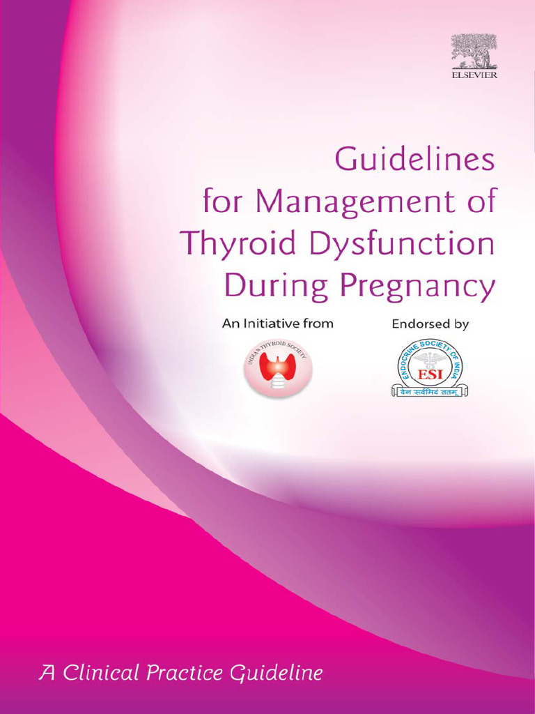 Guidelines for Thyroid Dysfunction in Pregnancy | PDF | Hyperthyroidism ...