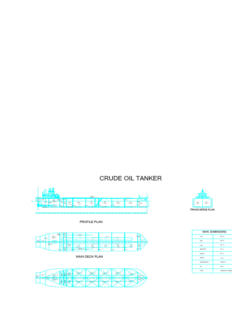 Crude Oil Tanker Structural Overview | PDF | Oil Tanker | Oil