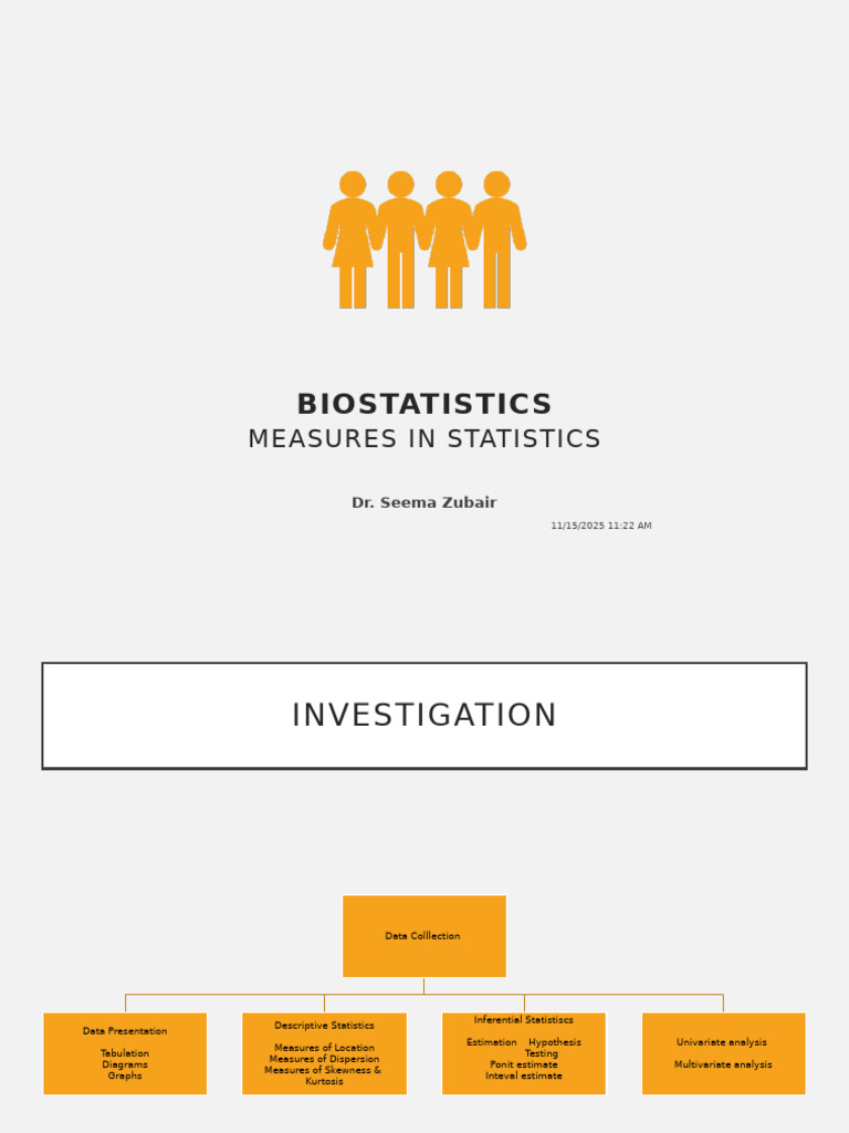 Biostatistics: Measures of Central Tendency | PDF | Mean | Mode ...