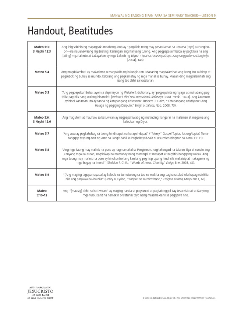 New Testament Teacher Manual - 1665926 - PRT | PDF