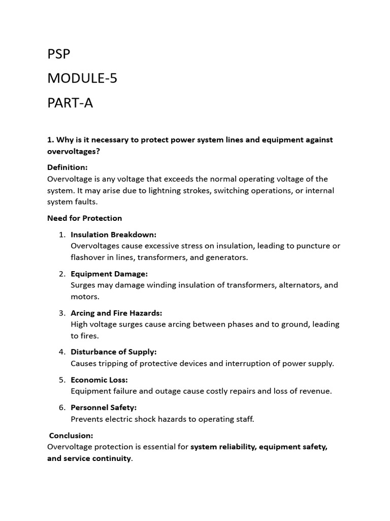 Psp Module 5 Part a and c | PDF | Insulator (Electricity) | Lightning