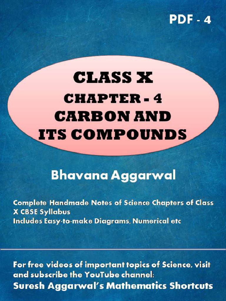 Carbon and Its Compounds | PDF