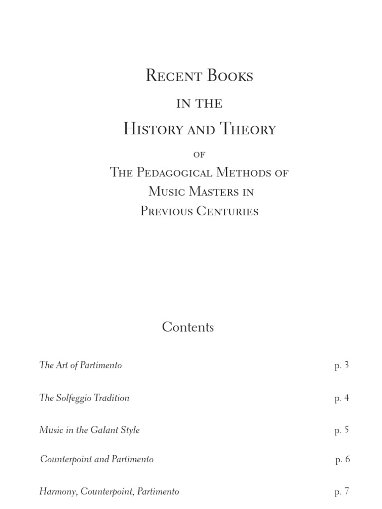 books_to_read | PDF | Musicology | Musical Compositions