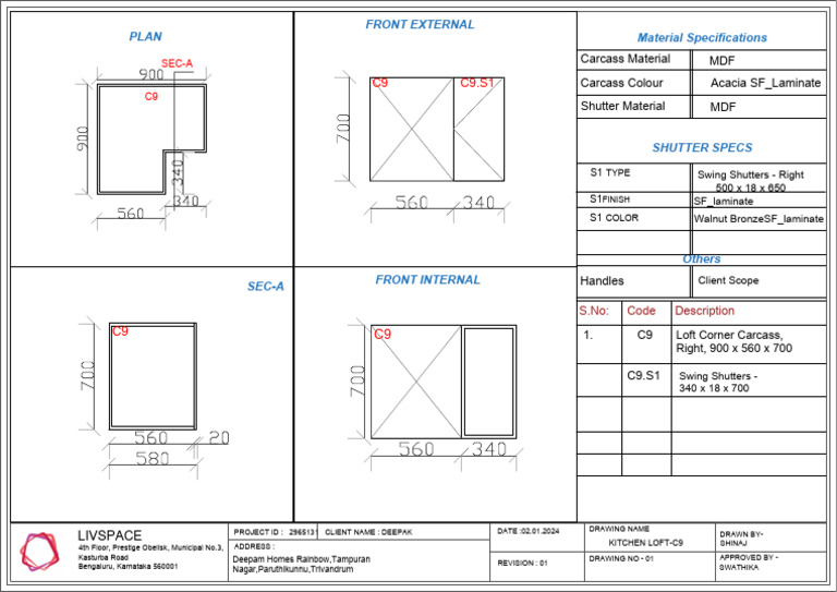 Kitchen Loft Design Specifications | PDF