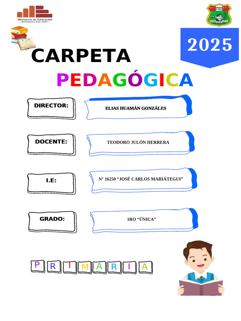 Portafolio Docente 2025: Educación Inicial | PDF | Enseñando | Aprendizaje
