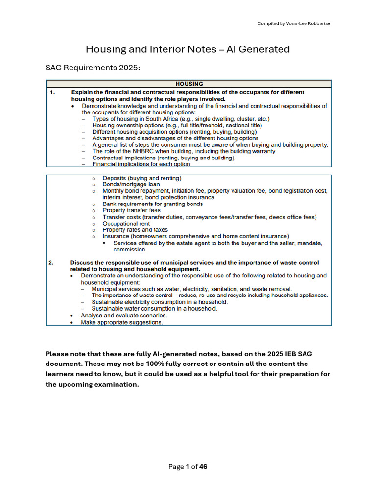 2025 Housing Types and Ownership Guide | PDF | Leasehold Estate | Landlord