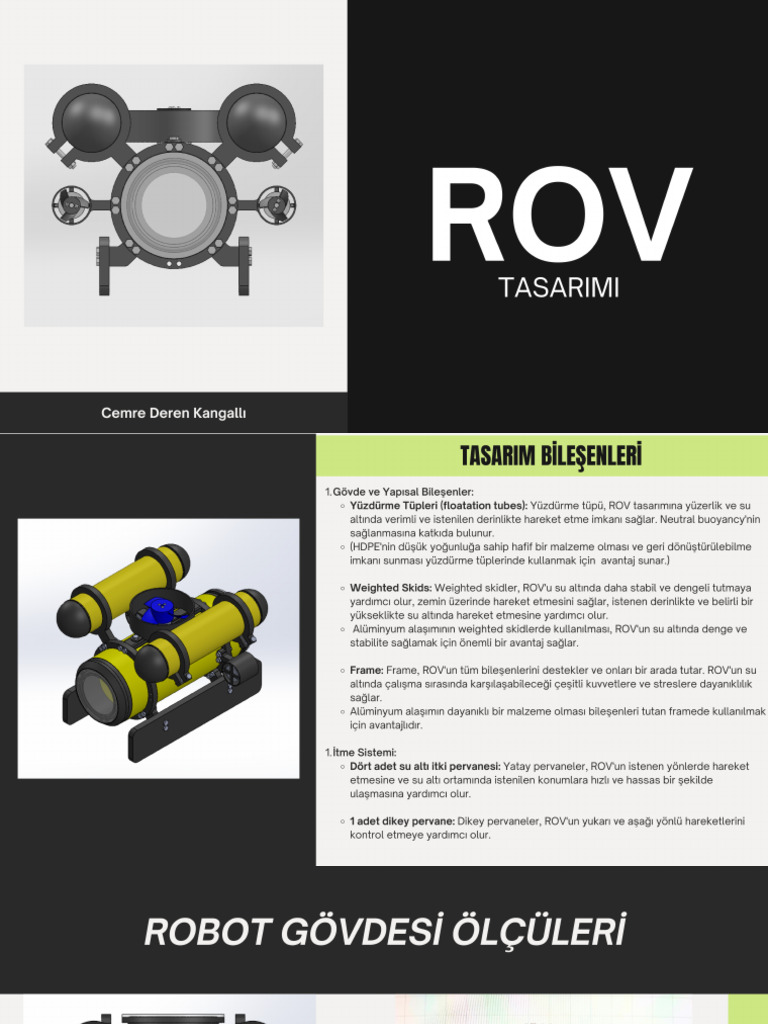 ROV Tasarım | PDF