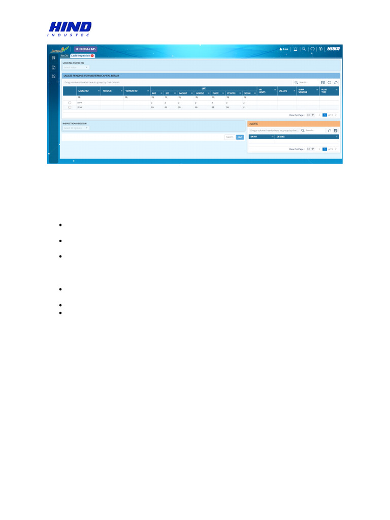 Ladle Inspection Screen Optimization Recommendations | PDF