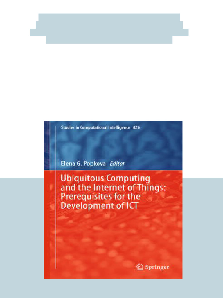 (Ebook) Ubiquitous Computing and The Internet of Things: Prerequisites ...