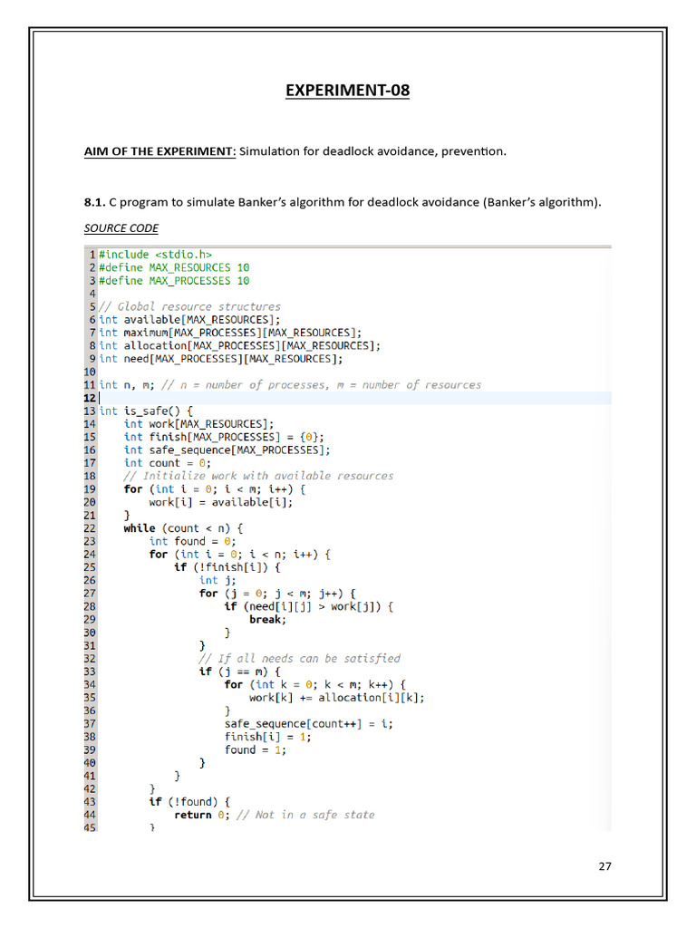 OS Experiment 08 Biswajit | PDF