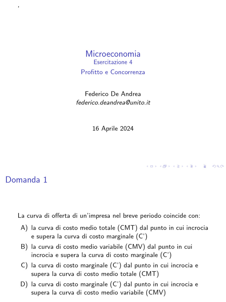 Esercitazione 4 | PDF
