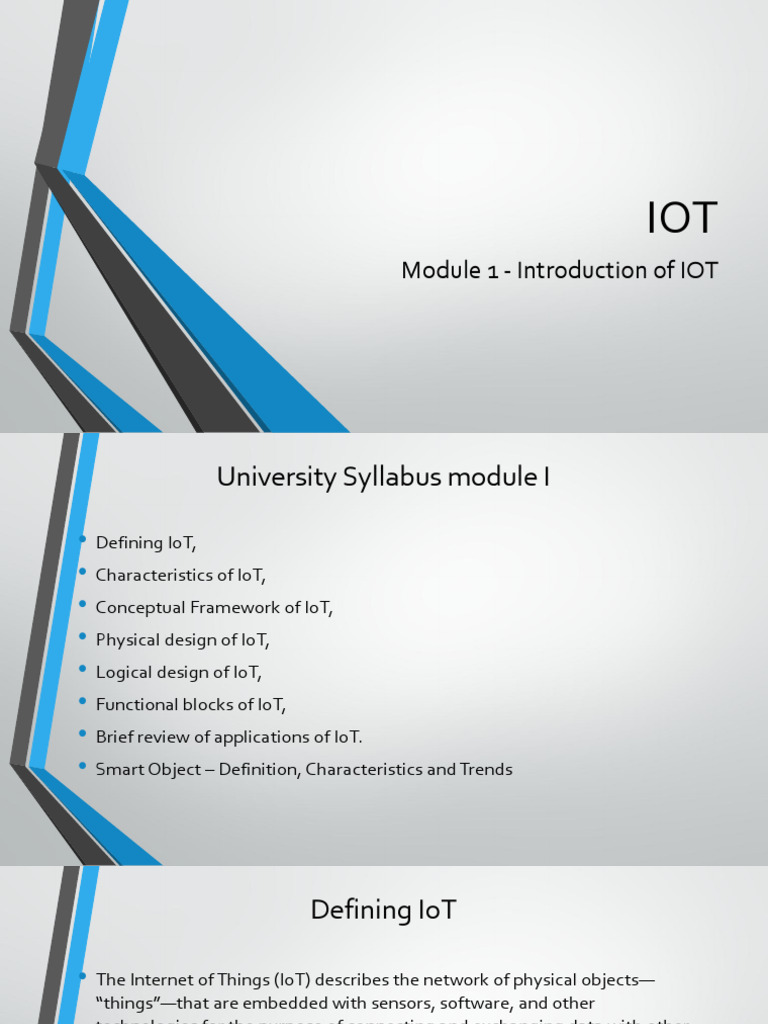 Conceptual Framework of IoT Explained | PDF | Internet Of Things ...