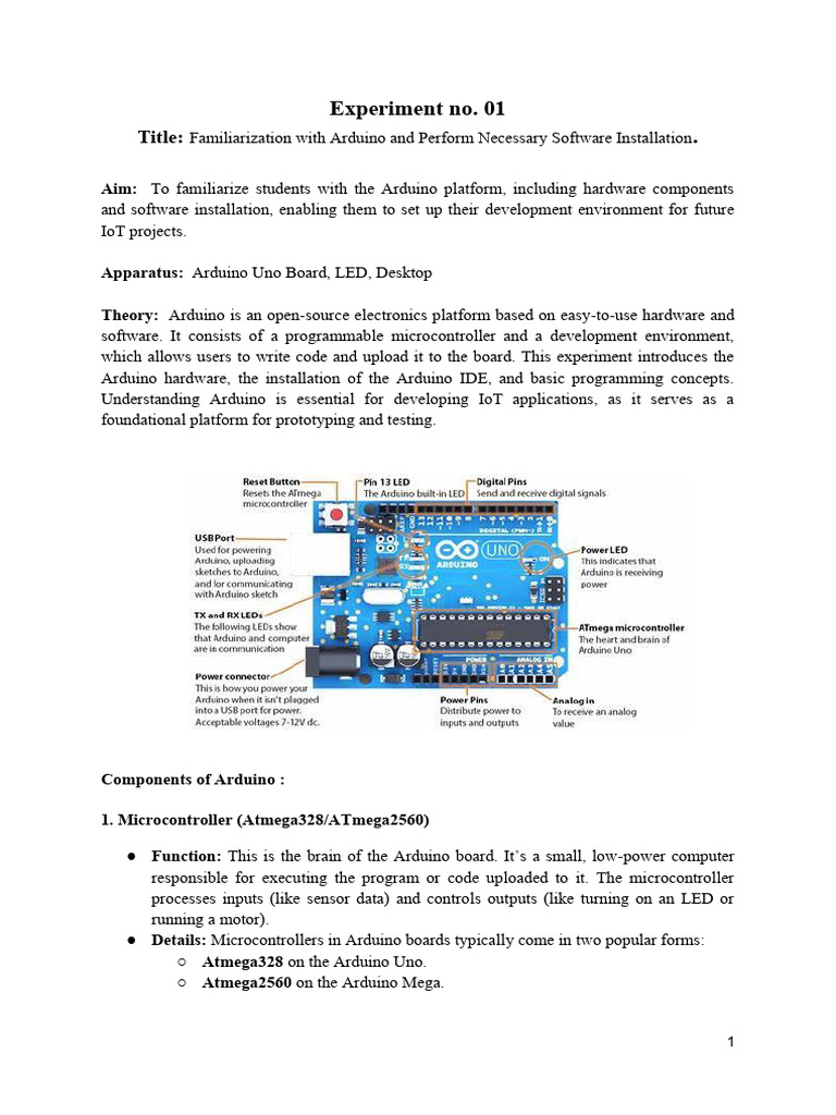 Lab Manual OE (IT) IoT | PDF | Arduino | Raspberry Pi