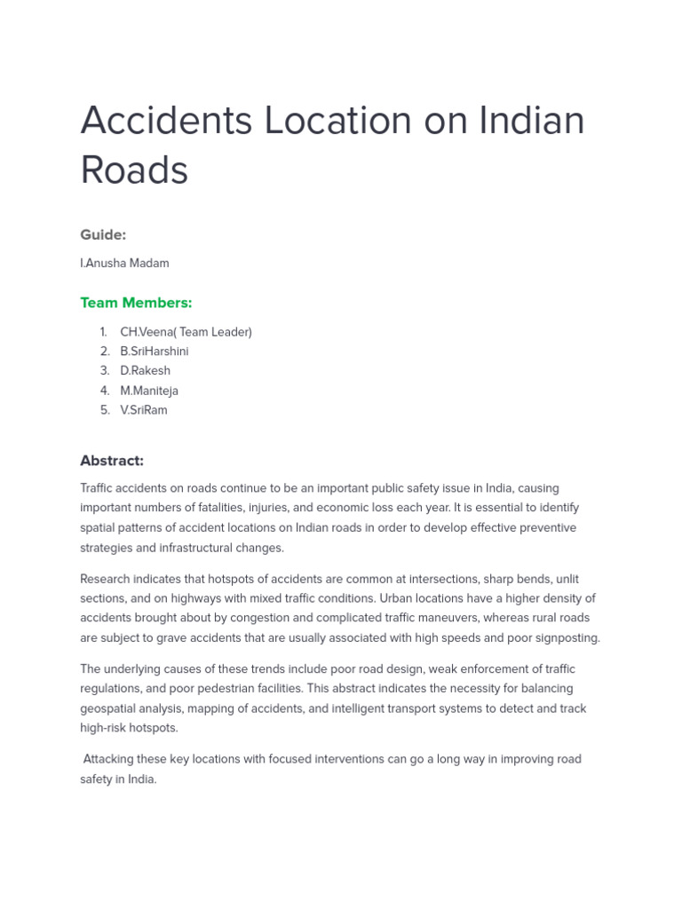 Project Abstract | PDF