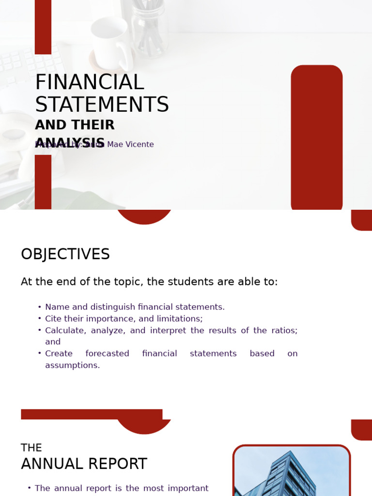 Chap 3 Financial Statements and Their Analysis | PDF | Income Statement ...