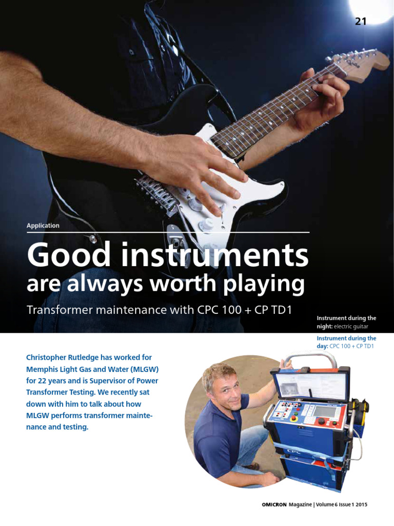 CPC 100 CP TD 1 Article Good Instruments Are Always Worth Playing ...