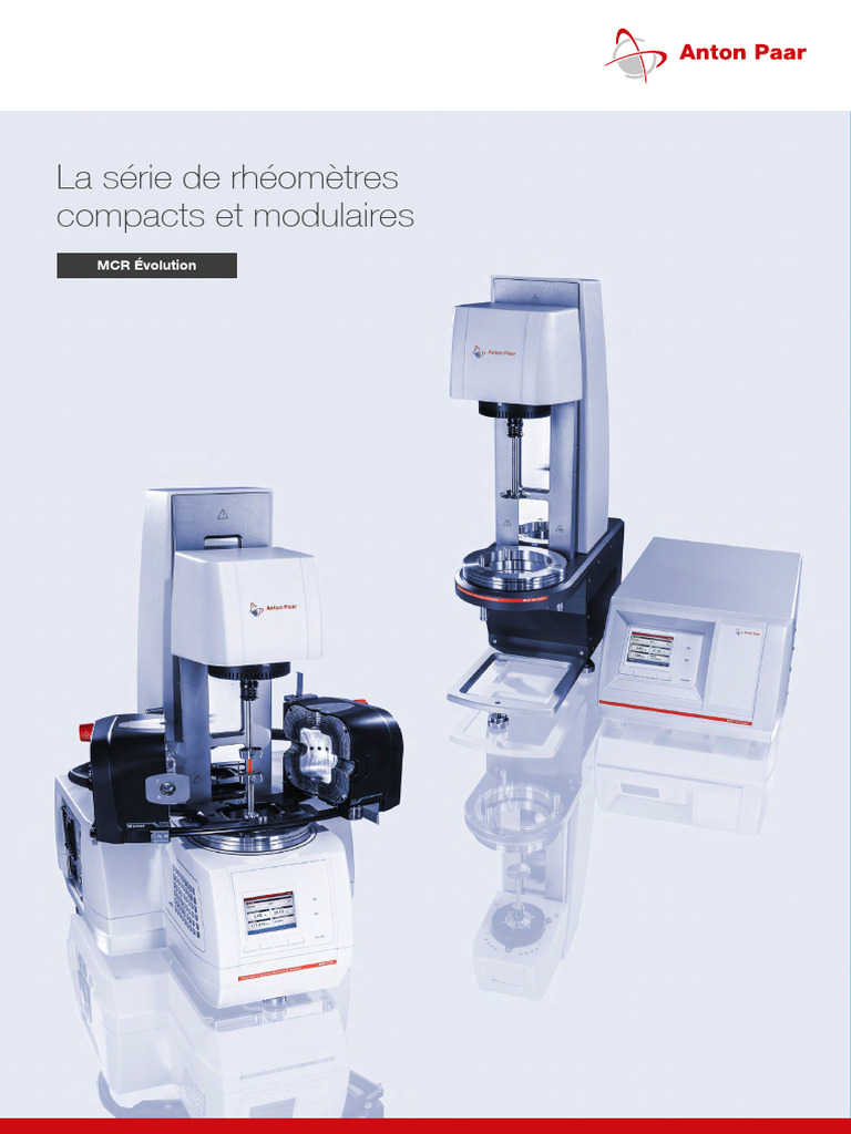 Rhéomètres MCR Evolution : Innovation et Performance | PDF | Sciences ...