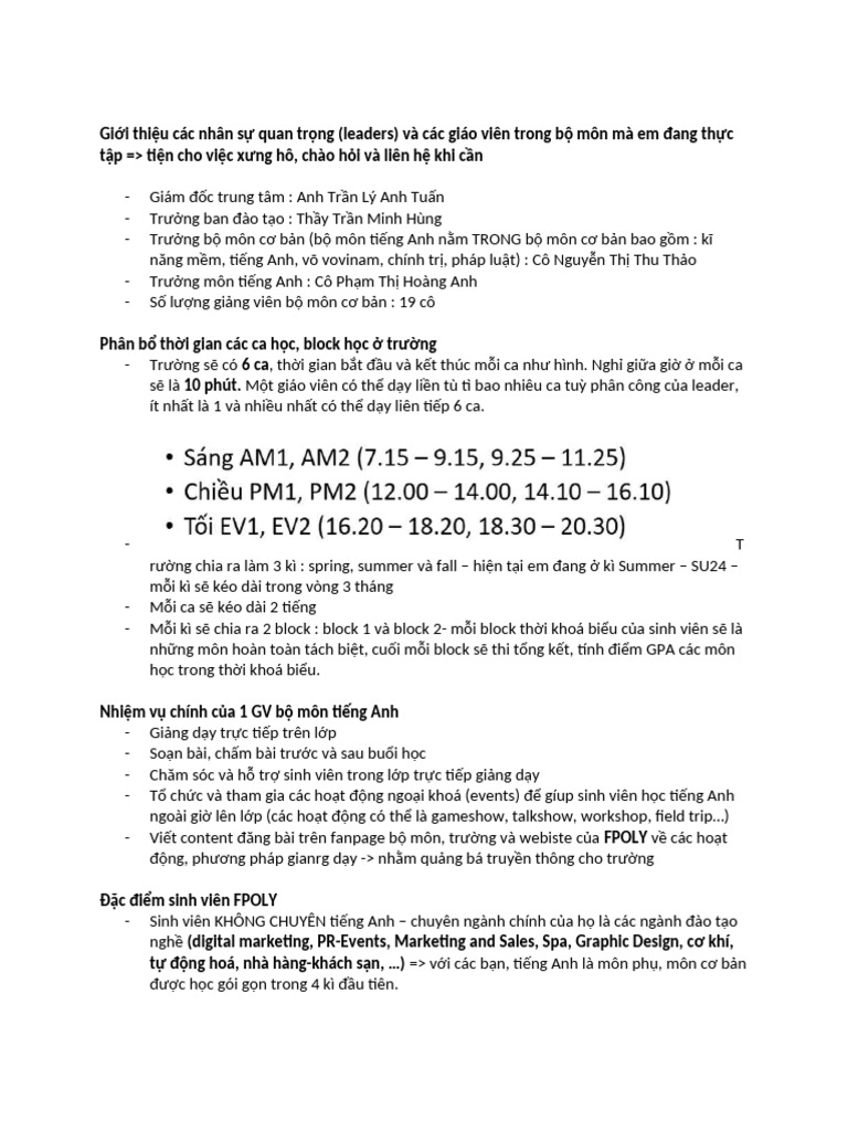 Notes FPL | PDF