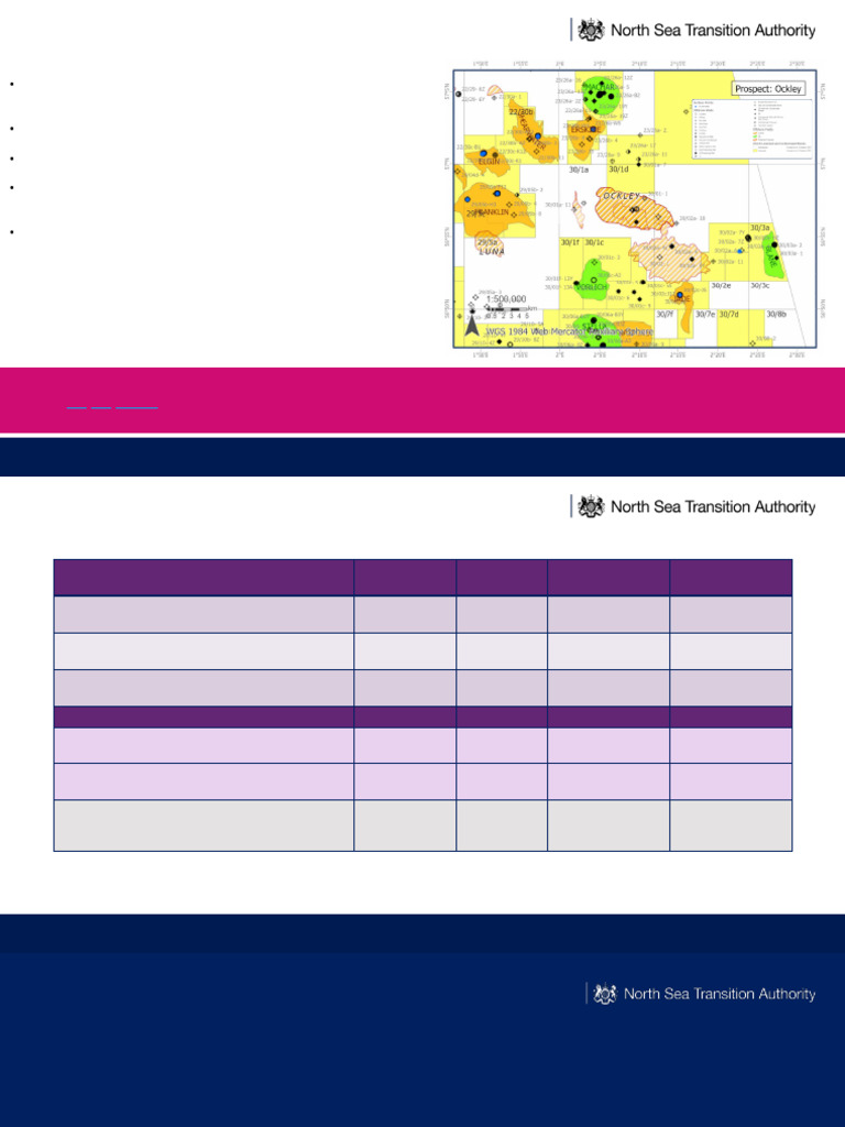 Ockley, Oakwood, & Faraday Discoveries Blocks 30/01 and 30/02 | PDF ...