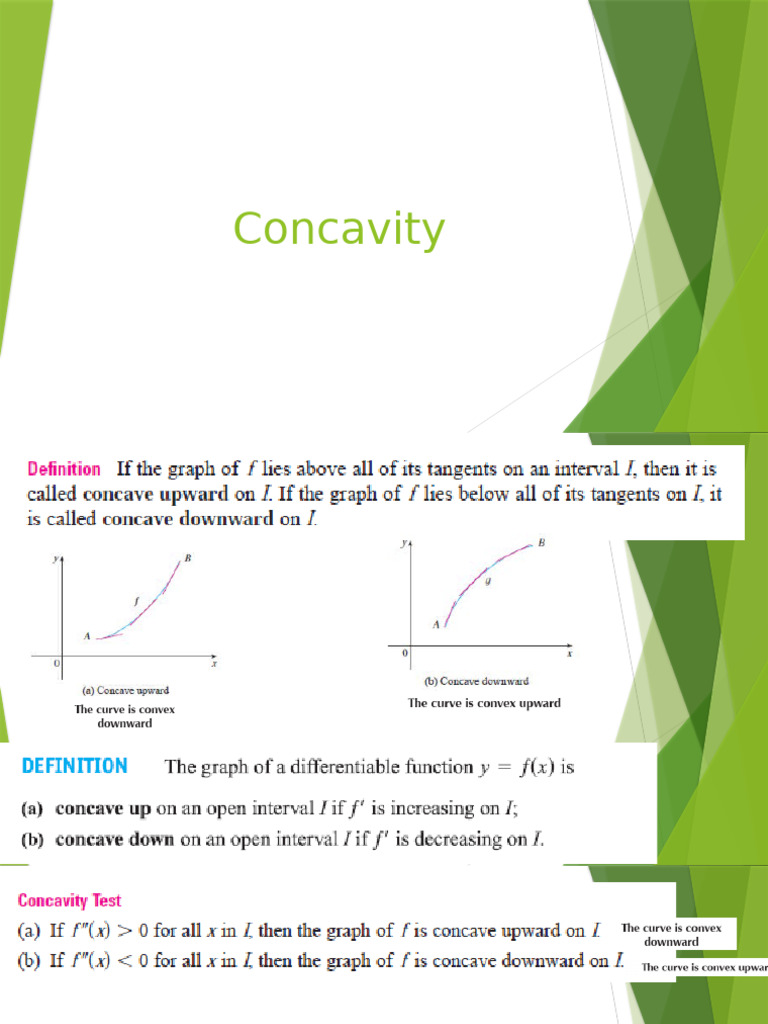 Concavity, Curve Skeching | PDF