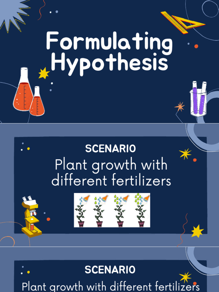 Crafting Effective Hypotheses Guide | PDF