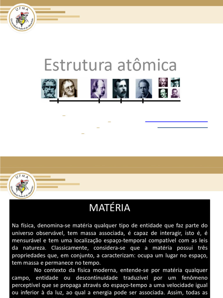 Modelos da Estrutura Atômica | PDF | Radiação eletromagnética | Elétron