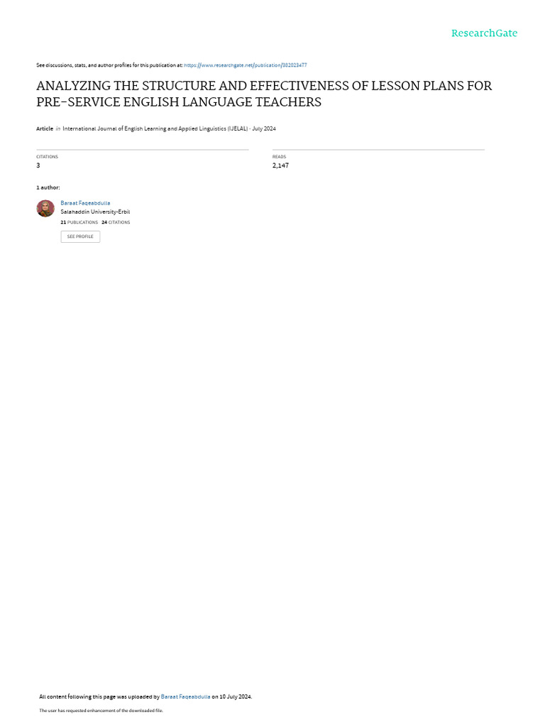 ArticleText 36816 1 10 20240630 | PDF | Educational Assessment | Lesson ...