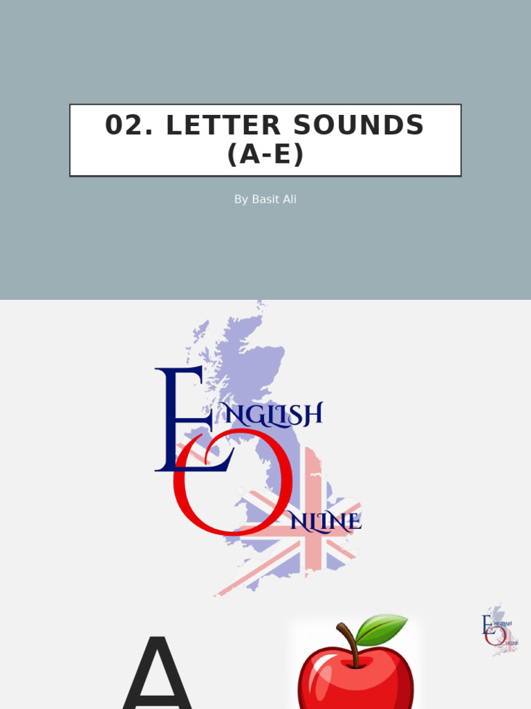 02. Letter Sounds (a-E) | PDF