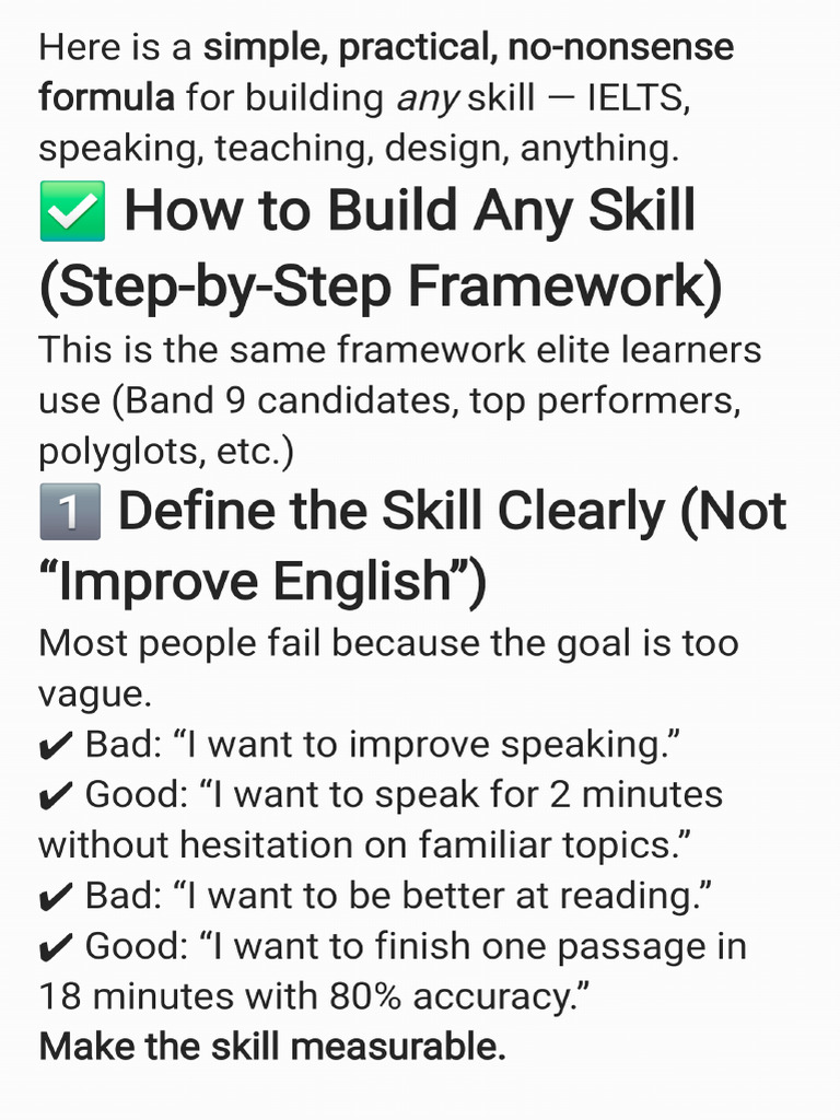 How To Build A Skill | PDF
