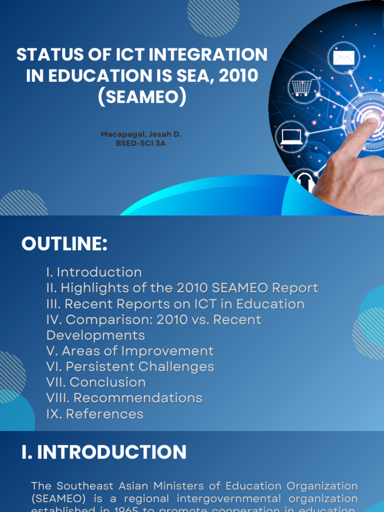 ICT Integration in Southeast Asian Education | PDF | Educational ...