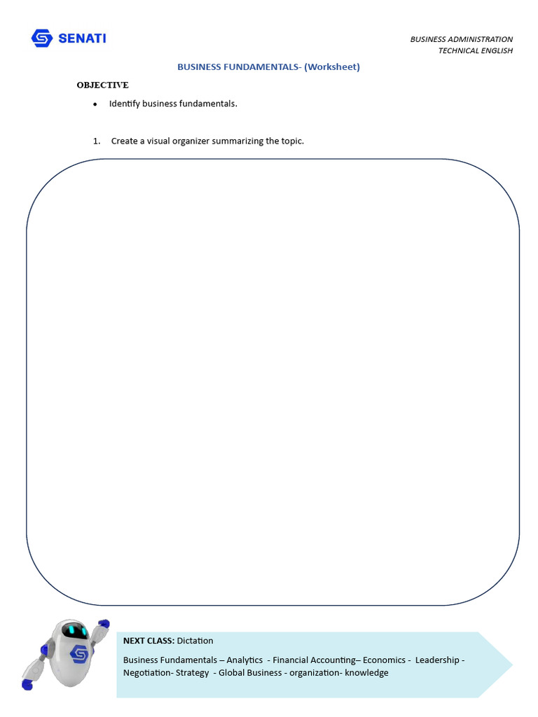 WEEK 5 Business Fundamentals - Worksheet | PDF