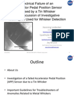 2011 NASA GSFC Whisker Failure App Sensor