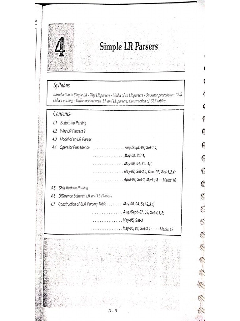 SLR | PDF
