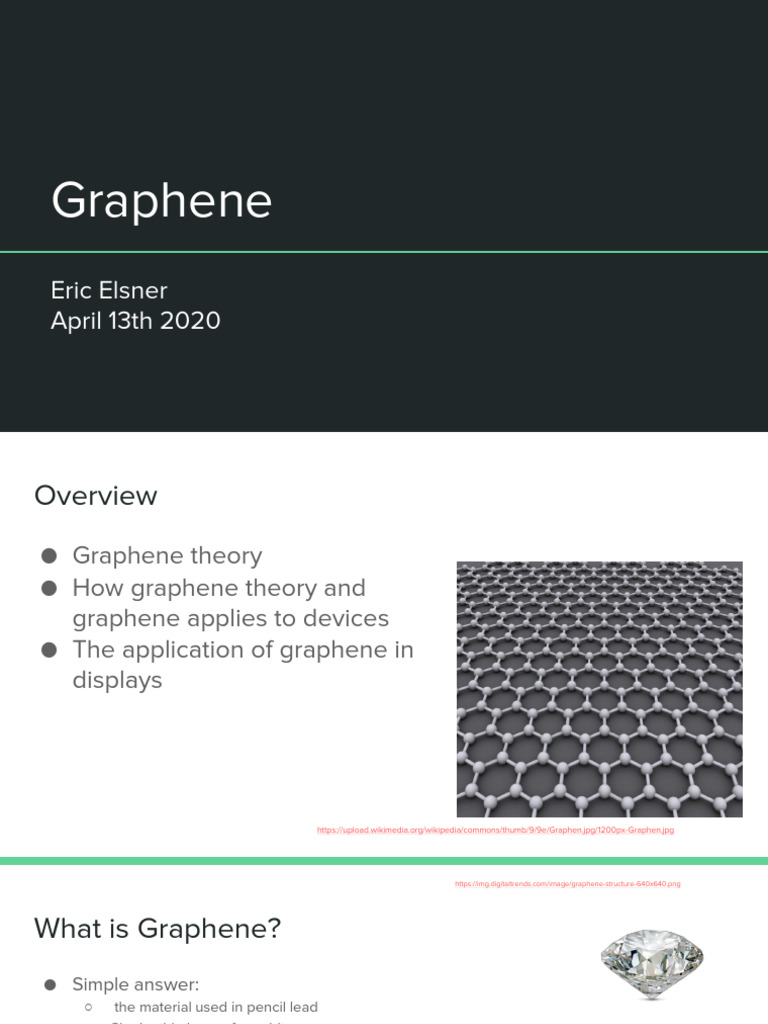 3.4.2 Eric Elsner - Graphene | PDF | Graphene | Carbon
