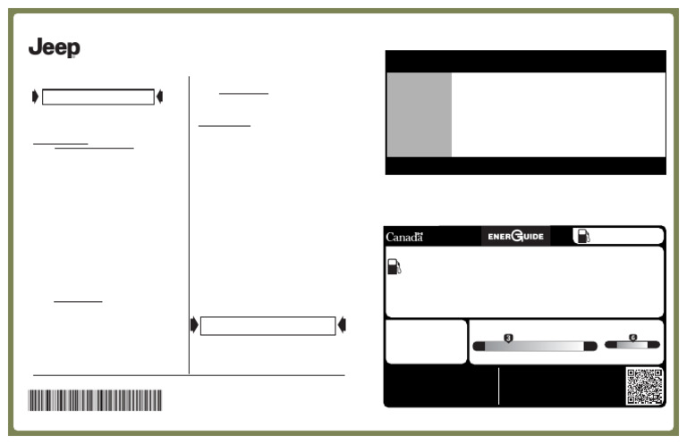 1C4RJFLTXHC939602 Windowsticker | PDF | Headlamp | Car