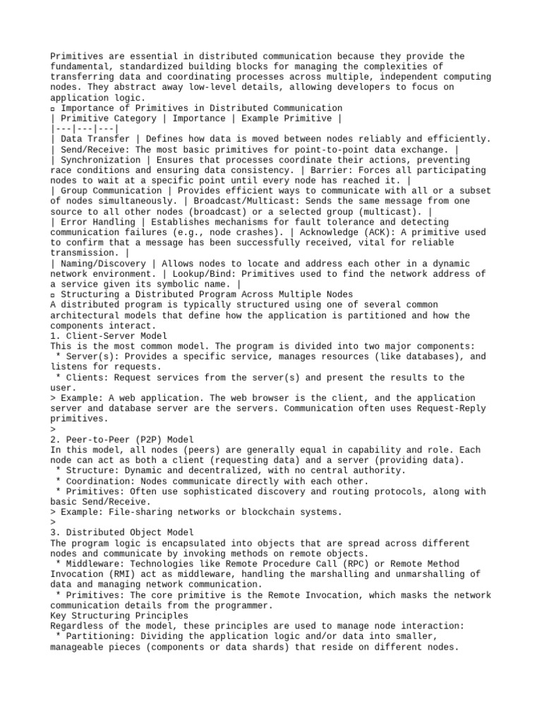 Distributed Computing Pdf Peer To Peer Computer Network