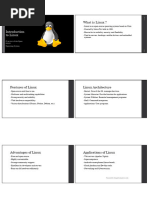 Overview of Linux Operating System | PDF | Linux | Operating System