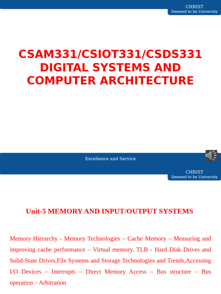 Memory and I/O Systems Overview | PDF | Random Access Memory | Cpu Cache