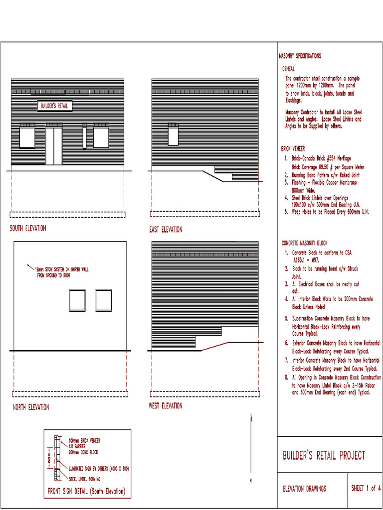 Builder Retail Project Complete | PDF