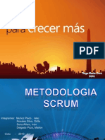 Diapositiva Metodologia de Desarrollo de Software Scrum
