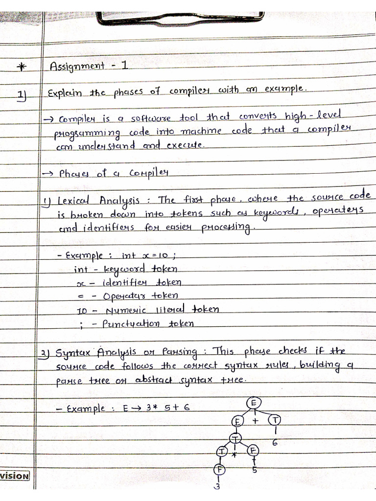 CD Assignment 1 | PDF