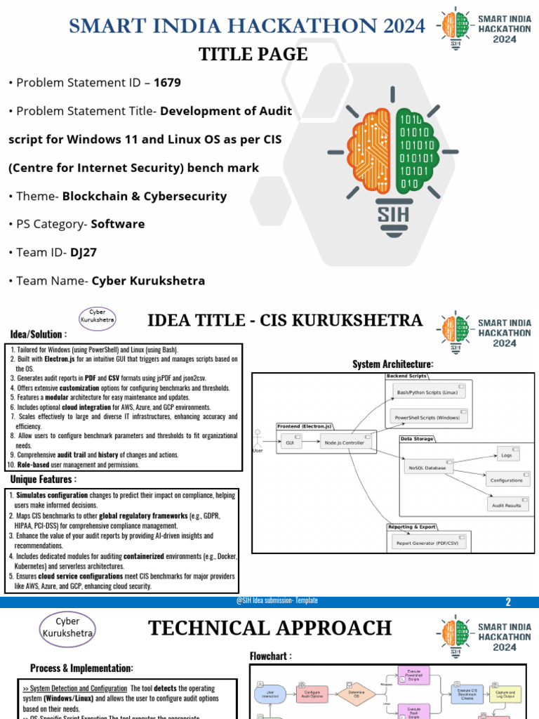 Audit Script Development for Windows & Linux | PDF | Scripting Language ...
