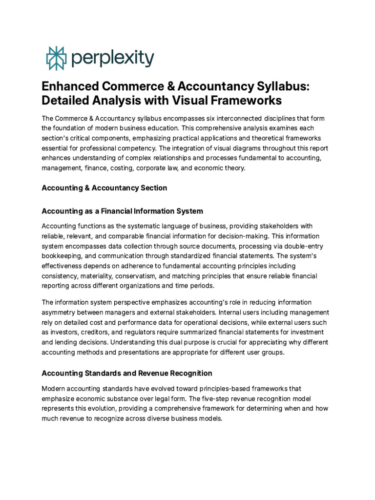 Comprehensive Commerce & Accountancy Guide | PDF | Derivative (Finance ...