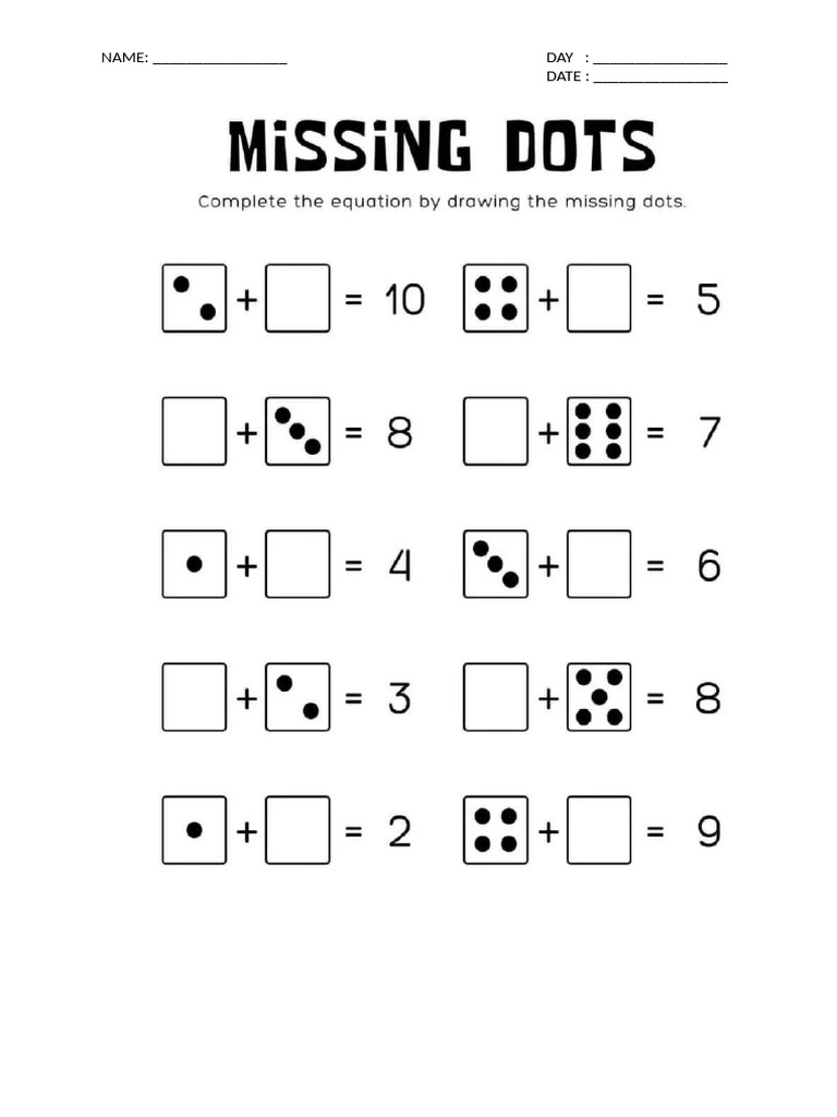 Year 1 Maths Worksheet | PDF