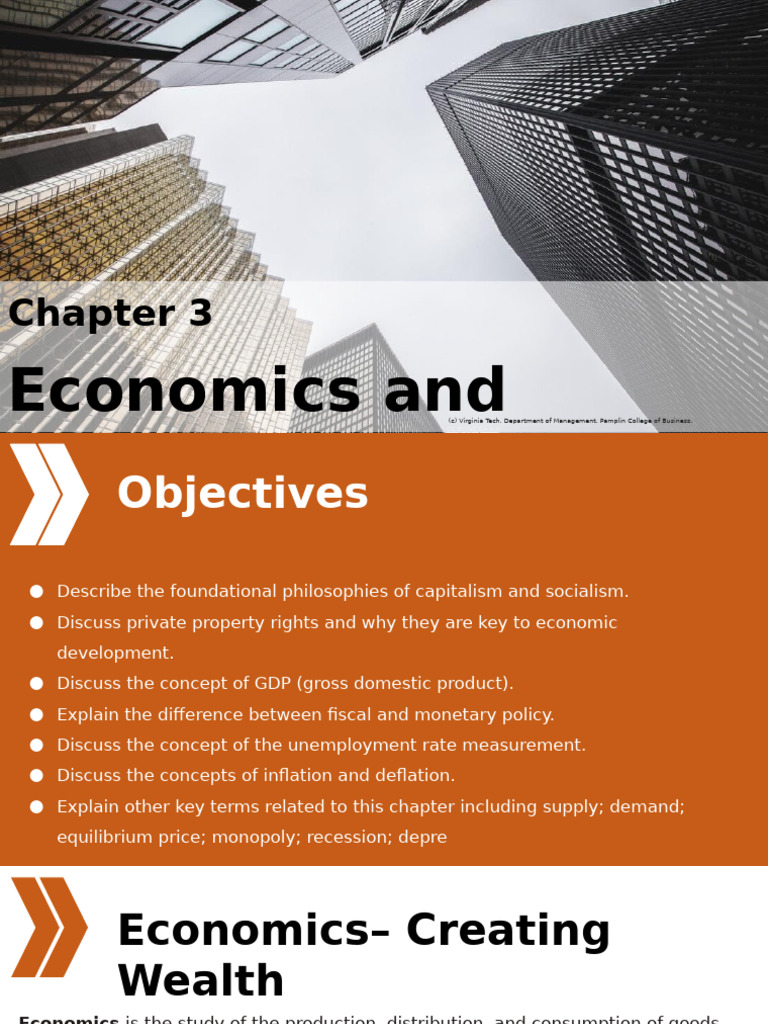 CH3 Economics and Business-Slides | PDF | Economics | Inflation
