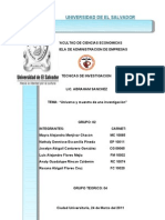 Métodos de muestreo en investigación