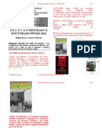 #UFF PPGSD 2012.1 Textos Bibliografia Especifica (Conflitos Ambient A Is)